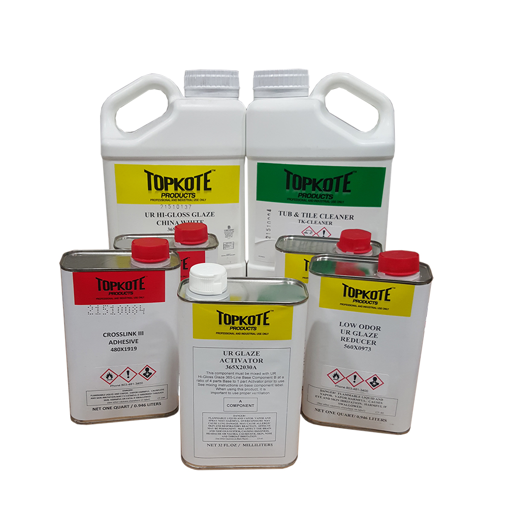 Startup kit for tub and tile refinishing. One time deal for new customers